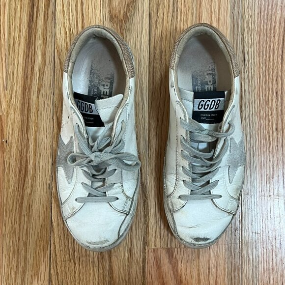  Superstar Leather Sneaker Used Size 37